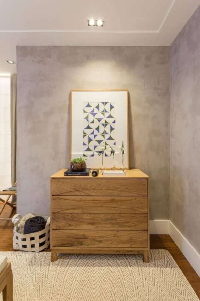 30. O efeito de cimento queimado tamb&eacute;m &eacute; poss&iacute;vel para esses tipos de parede