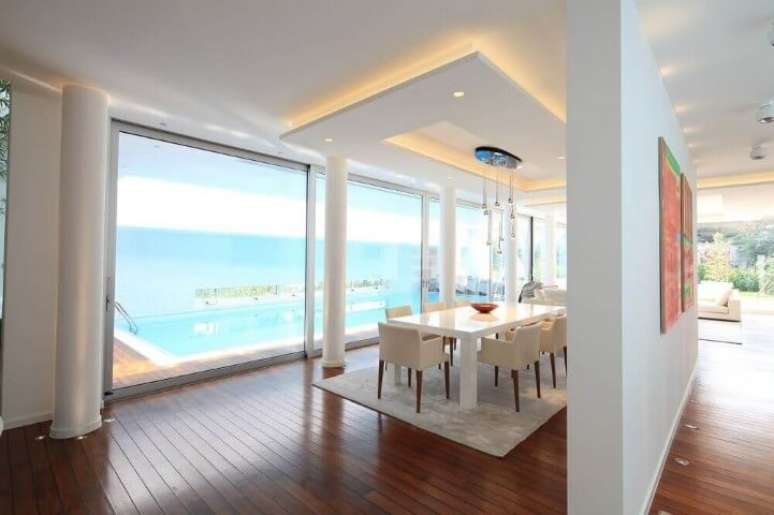 6. As paredes de gesso s&atilde;o muito usadas como divis&oacute;rias de ambientes