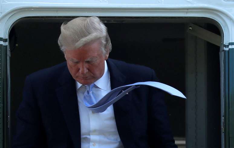 Presidente dos Estados Unidos, Donald Trump 15/05/2018 REUTERS/Jonathan Ernst    