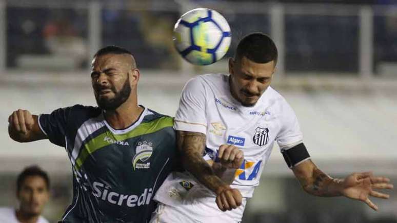 No jogo de ida do confronto, o Santos goleou o Luverdense por 5 a 1, na Vila Belmiro (Foto: Ale Vianna/Eleven)