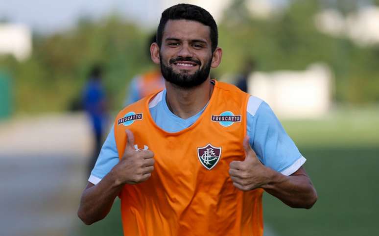 Jádson, durante treinamento do Fluminense (Foto: LUCAS MERÇON / FLUMINENSE F.C.)