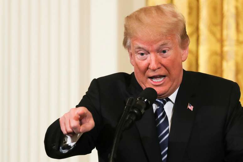 Trump faz discurso na Casa Branca
 18/5/2018    REUTERS/Kevin Lamarque 