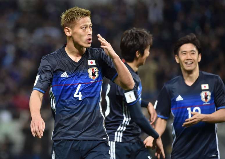 Honda estava fora dos planos do antigo treinador do Japão, Vahid Halilhodzic (Foto: Jiji Press / AFP)