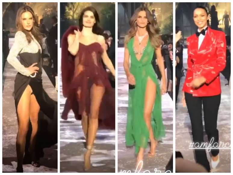 Desfile (Fotos: @amfar/Instagram/Reprodução)