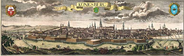 A cidade de Königsberg tinha um passatempo aos domingos que chamou a atenção do matemático