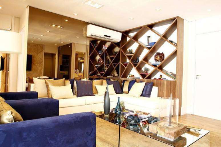 14. O espelho trouxe sensa&ccedil;&atilde;o de amplitude no ambiente