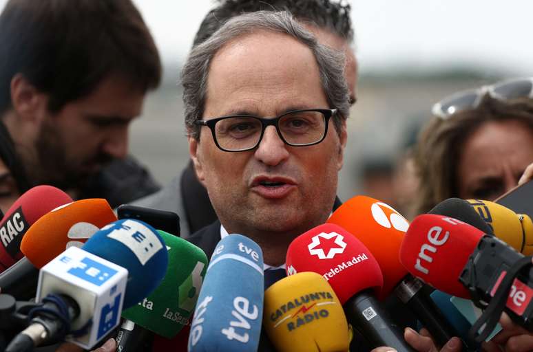 Novo líder da Catalunha, Quim Torra 21/05/2018  REUTERS/Sergio Perez