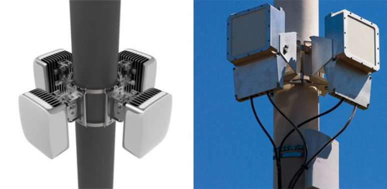 Estações de distribuição de sinal do Terragraph (Imagem: Facebook)