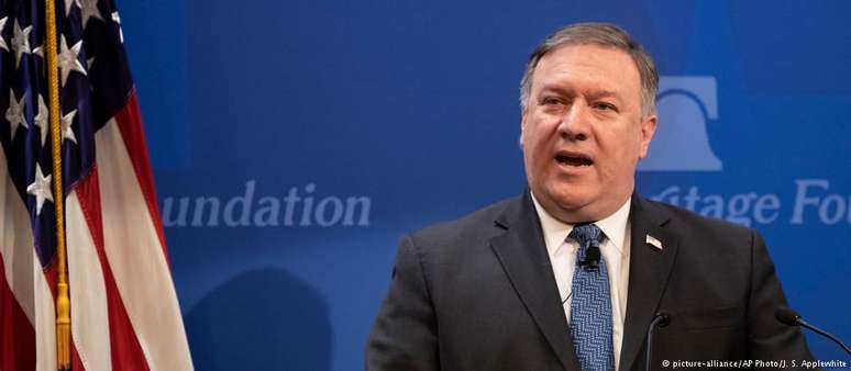 Mike Pompeo faz seu primeiro grande discurso sobre política externa desde que assumiu o cargo