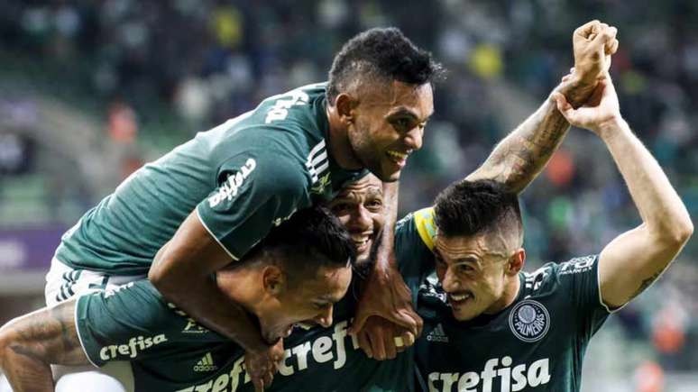 Palmeiras venceu bem o Bahia, nesse sábado (Foto: RODRIGO GAZZANEL/RM SPORTS IMAGE)