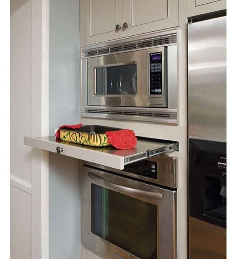 5-Bancada serve como apoio para fornos.