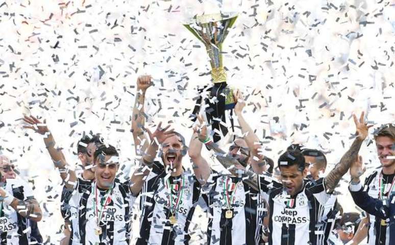 Juventus celebra sétimo título seguido na Série A