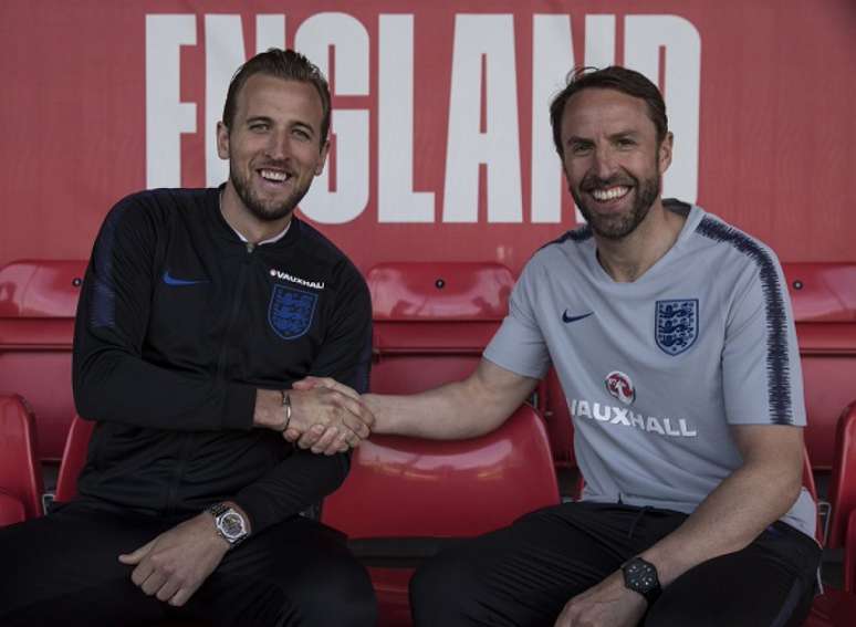 Harry Kane será o capitão da Inglaterra na Copa do Mundo (Foto Reprodução / Twitter)