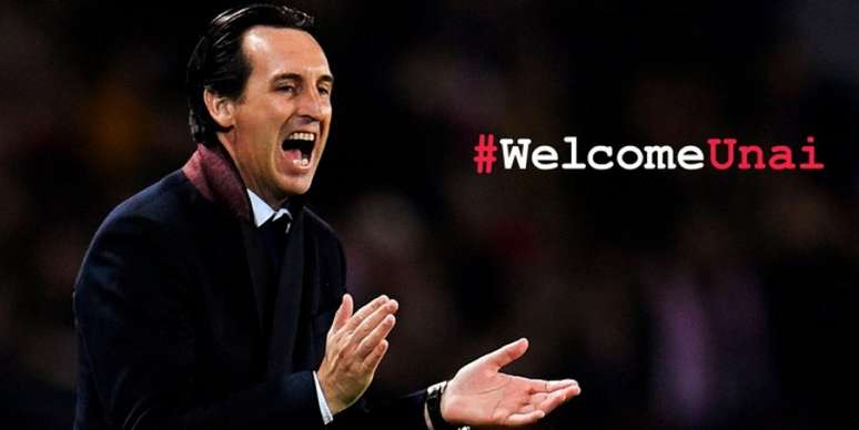 Unai Emery é o novo treinador do Arsenal (Foto: Reprodução)