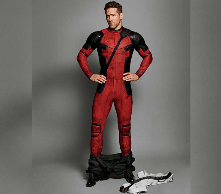 Ryan Reynolds é só alegria com sucesso de 'Deadpool 2'