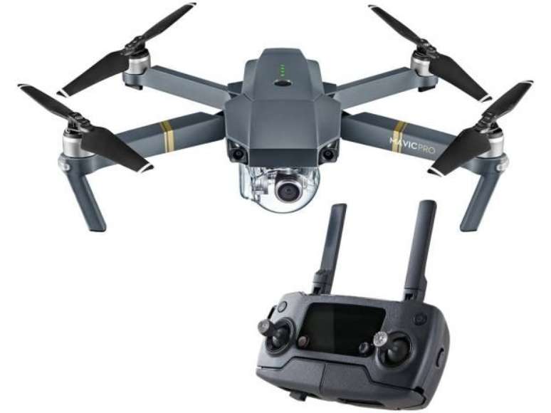 O Dji Mavic Pro vem com 24 n&uacute;cleos de processamento de alta performance (Foto: Divulga&ccedil;&atilde;o / Magazine Luiza)
