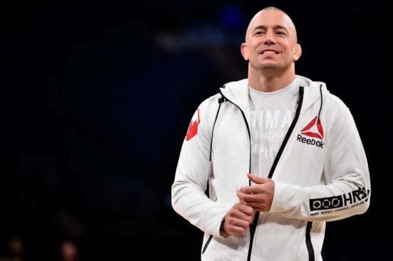 Georges St-Pierre não quer enfrentar Nate Diaz no UFC 227, em Los Angeles, na Califórnia (Foto: Getty Images / UFC)