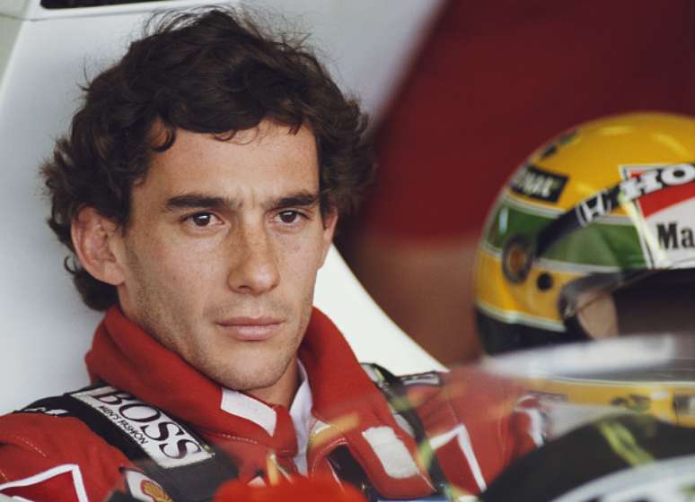 Ayrton Senna foi tricampeão na Fórmula 1