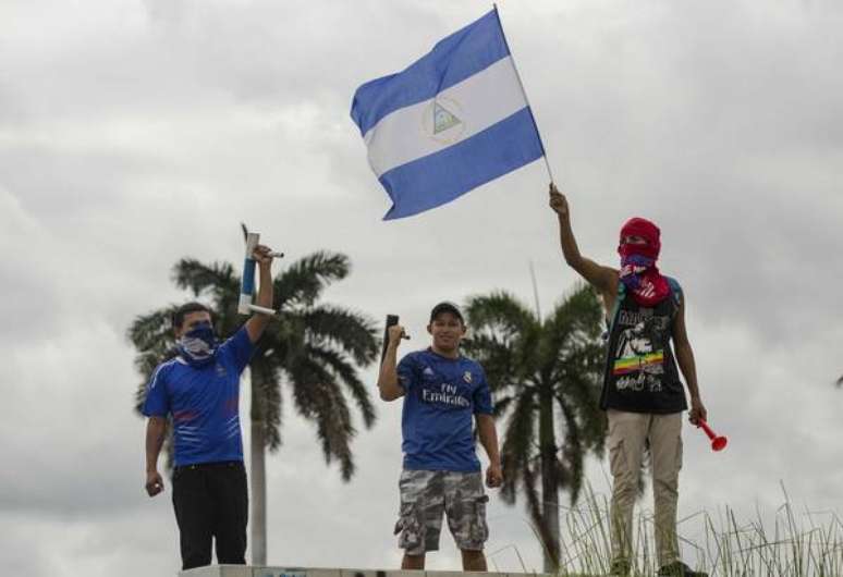 Protestos contra Daniel Ortega na Nicarágua