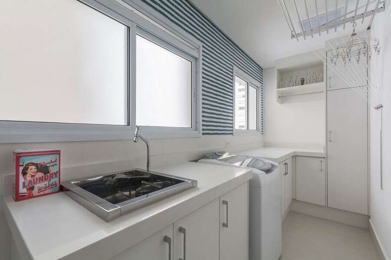 6. O varal &eacute; um item indispens&aacute;vel em qualquer &aacute;rea de servi&ccedil;o