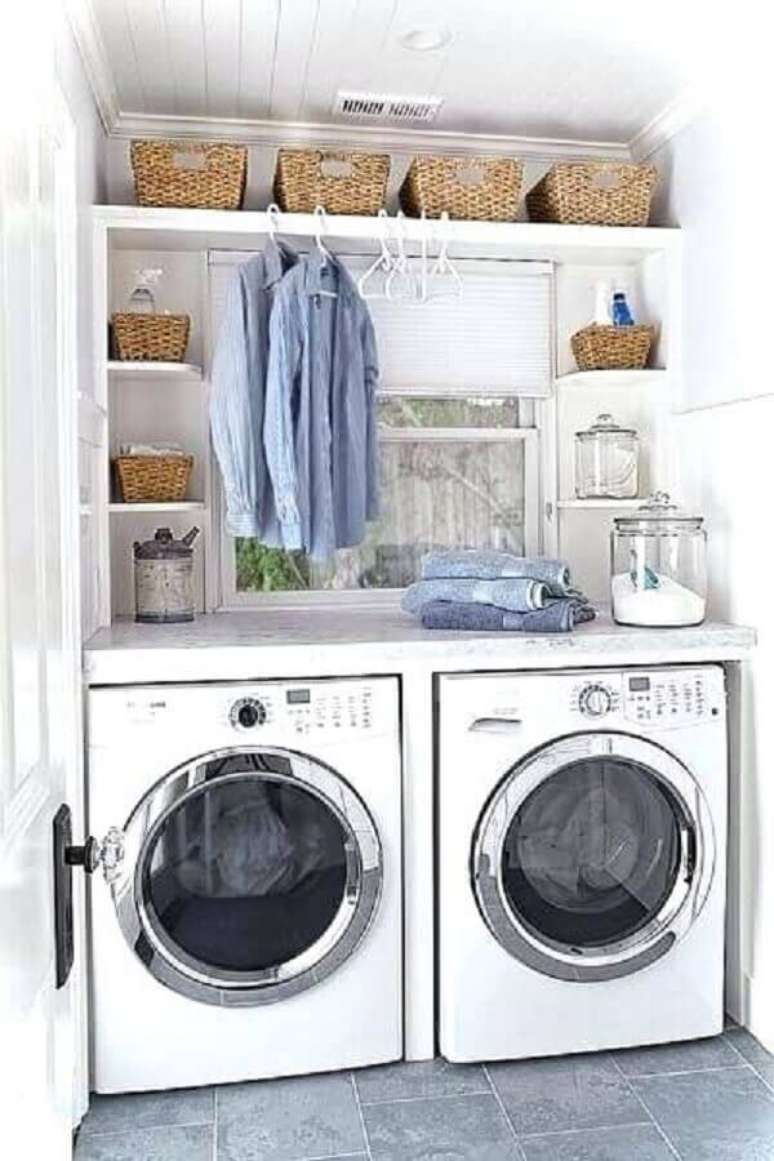 30. Opte por modelos bonitos de cestos e caixas organizadoras para incrementar a decora&ccedil;&atilde;o dos ambientes