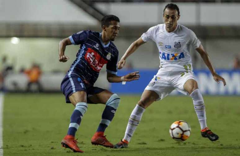 Santos protagoniza uma das piores partidas do ano e só empata com o Garcilaso na Libertadores (Foto: AFP)