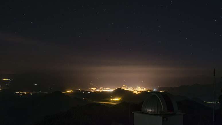 A iluminação artificial tem atrapalhado a eficácia Laboratório Nacional de Astronomia (LNA), localizado em Itajubá, em Minas Gerais