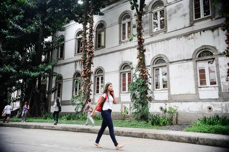 Câmpus da UFRJ, no Rio de Janeiro