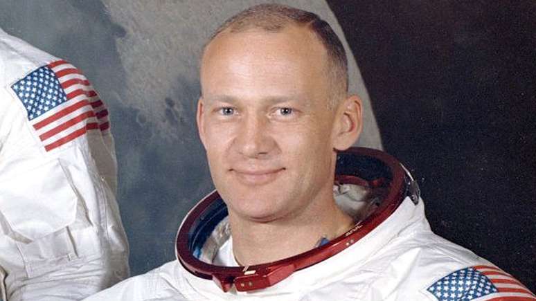 O astronauta Buzz Aldrin foi o segundo homem a pisar na Lua
