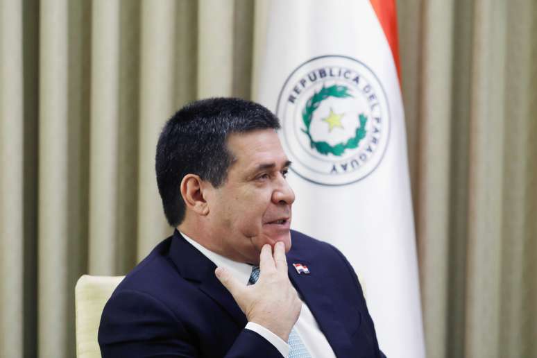 Presidente do Paraguai, Horacio Cartes 21/05/2018 REUTERS/Ronen Zvulun
