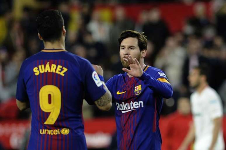 Messi coleciona títulos pelo Barcelona (Foto: Cristian Quicler / AFP)
