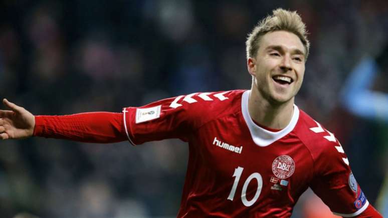Eriksen é uma das estrelas da seleção dinamarquesa para a Copa do Mundo (Foto: AFP)