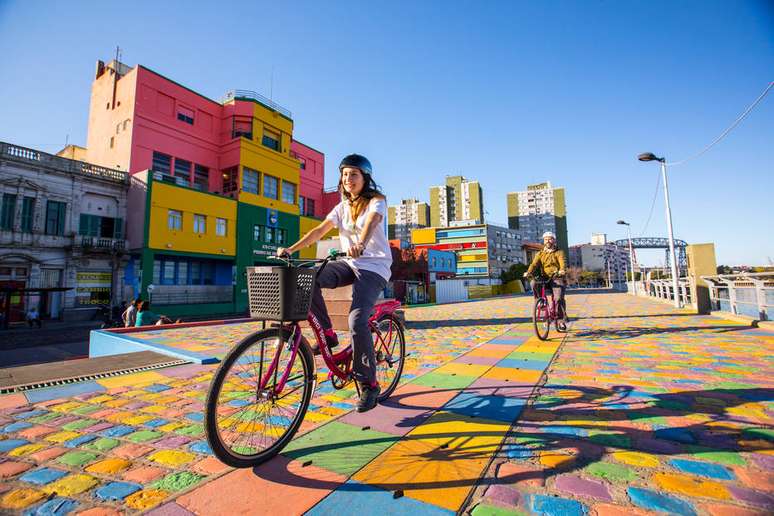 Pedalar em Buenos Aires é uma ótima opção em família