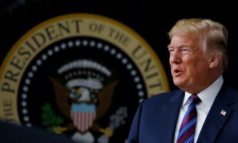 Presidente dos EUA, Donald Trump, durante cerimônia na Casa Branca
30/05/2018 30/05/2018 REUTERS/Leah Millis