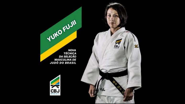 Japonesa Yuko Fujii será a primeira mulher a treinar a seleção masculina na história do judô brasileiro (Foto: CBJ)