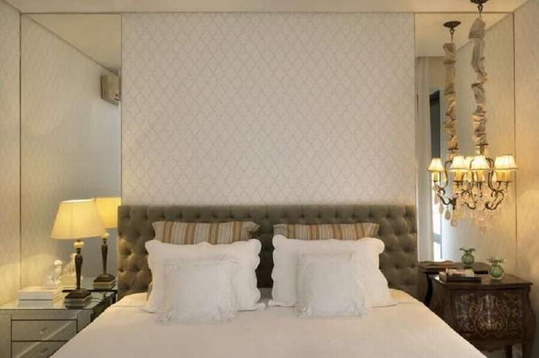 16. Os lustres para quarto nem sempre precisam ser usados no meio do ambiente