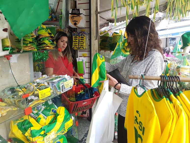 Movimento nas lojas do centro do Rio é muito fraco