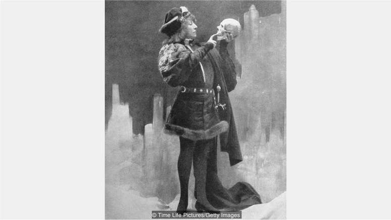 Primeira adapta&ccedil;&atilde;o cinematogr&aacute;fica de 'Hamlet' foi estrelada por Bernhardt em 1900
