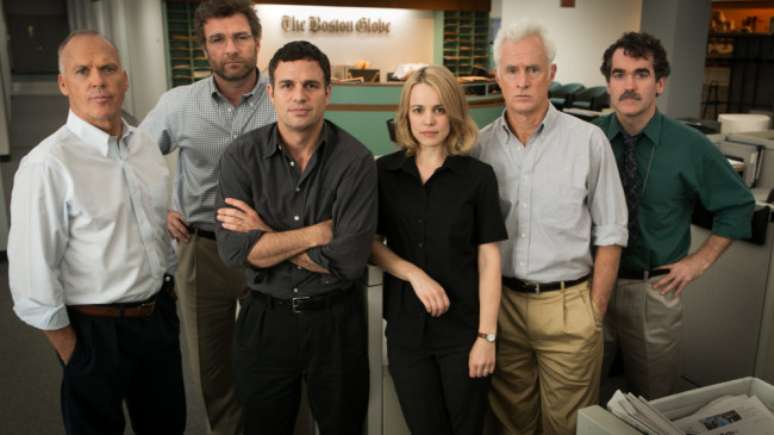 O elenco do filme Spotlight. (Imagem: Variety)