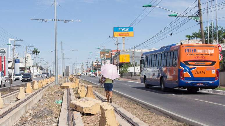 Projeto do VLT prevê um total de 22 quilômetros de trilhos