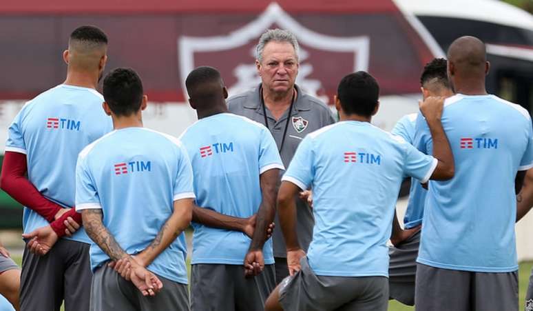 Treino do Fluminense no CTPA (Foto: LUCAS MERÇON / FLUMINENSE F.C.)