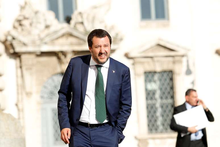 Ministro do Interior italiano, Matteo Salvini, em Roma 01/06/2018 REUTERS/Remo Casilli