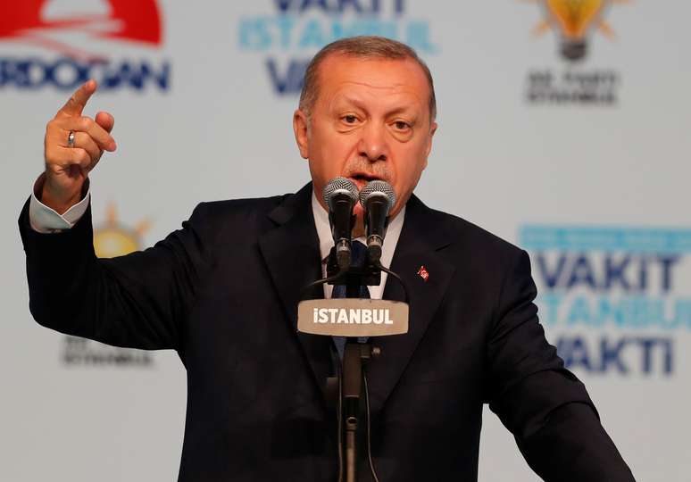 Presidente da Turquia, Tayyip Erdogan
29/03/2018
REUTERS/Osman Orsal
