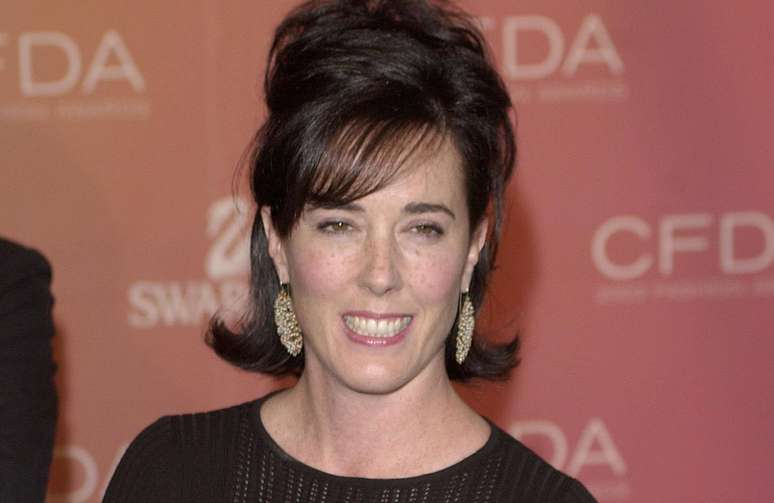 A estilista Kate Spade em Nova York, em 2003