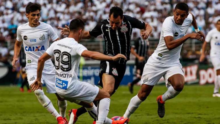 Corinthians e Santos se reencontram nesta semana (Foto: Rodrigo Gazzanel/Ag. Corinthians)