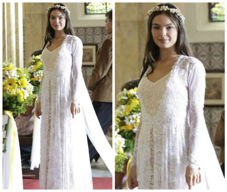 Isis Valverde como noiva em "Boogie Oogie" (Foto: Divulga&ccedil;&atilde;o/Rede Globo)