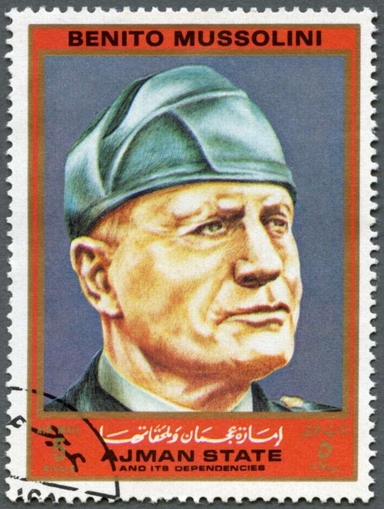 Benito Mussolini (1883-1945), série de Selos da Segunda Guerra Mundial