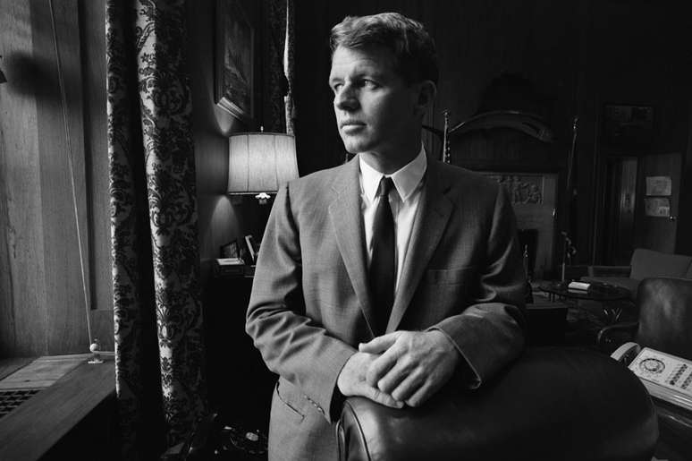 Robert Kennedy era senador e aspirava ser candidato &agrave; Presid&ecirc;ncia quando foi morto em 1968