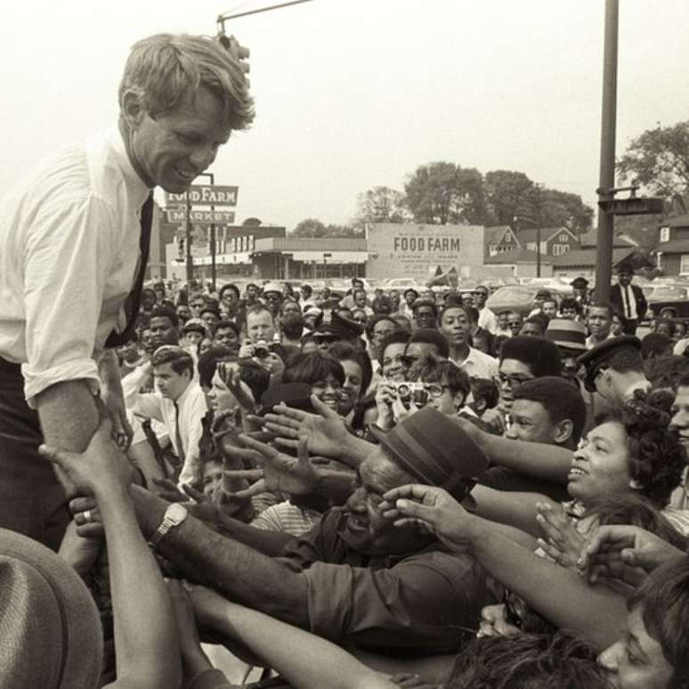 Kennedy era muito popular entre os eleitores negros