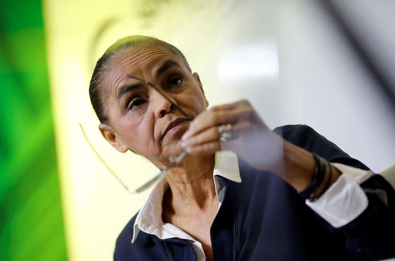 Pré-candidata à Presidência Marina Silva (Rede), em Brasília